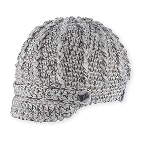 Pistil Womens Clara Knit Brimmed Beanie Hat Ivory