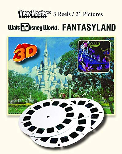 Walt Disney World - FANTASYLAND - Classic ViewMaster - 3 reels - for Classic ViewFinder viewers