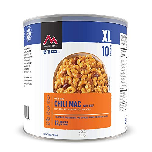 Mountain House Chili Mac with Beef  Freeze Dried Survival   Emergency Food  10 Can