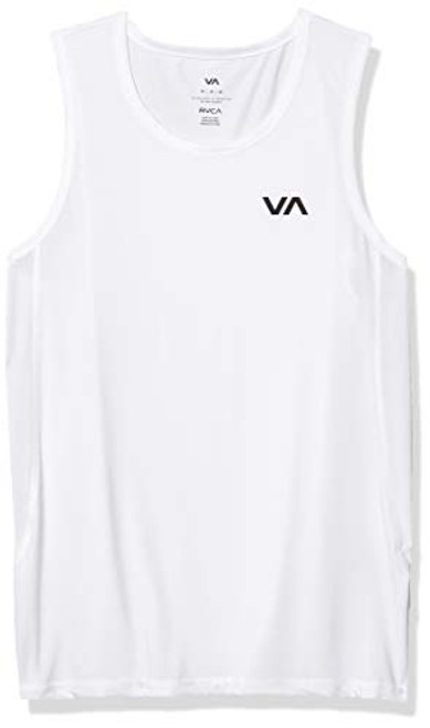 RVCA Sport Sport Vent Tank Top White Medium