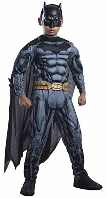 Rubies DC Comics Deluxe Muscle-Chest Batman Costume Child Medium