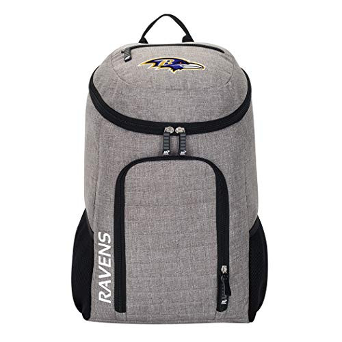 NFL Baltimore Ravens Topliner Backpack 19 x 7 x 11 NFL Baltimore Ravens Topliner Backpack 19 x 7 x 11
