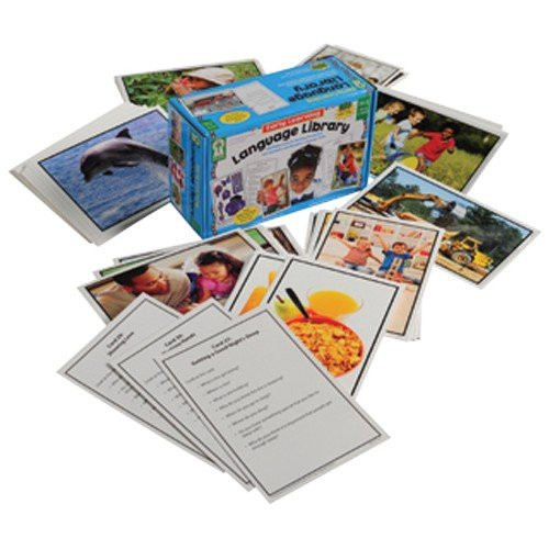 Constructive Playthings KE-845036 Early Learning Language Library Set