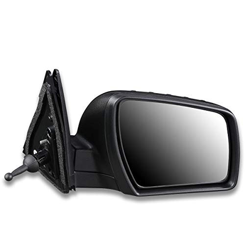 DNA Motoring OEM-MR-KI1321141 Factory Style Manual PassengerRight Side View Door Mirror