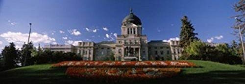 Posterazzi PPI147005L Facade of a Government Building State Capitol Helena Montana USA Poster Print 36 x 13