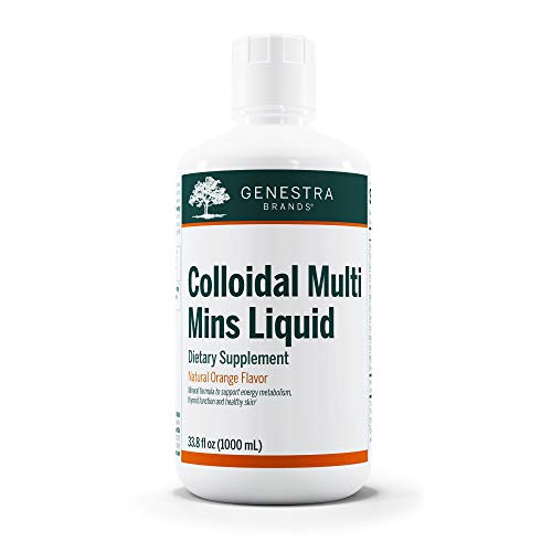 Genestra Brands - Colloidal Multi Mins Liquid - Multi Mineral Formula in Liquid Form - 33_8 fl_ oz_ Genestra Brands - Colloidal Multi Mins Liquid - Multi Mineral Formula in Liquid Form - 33_8 fl_ oz_