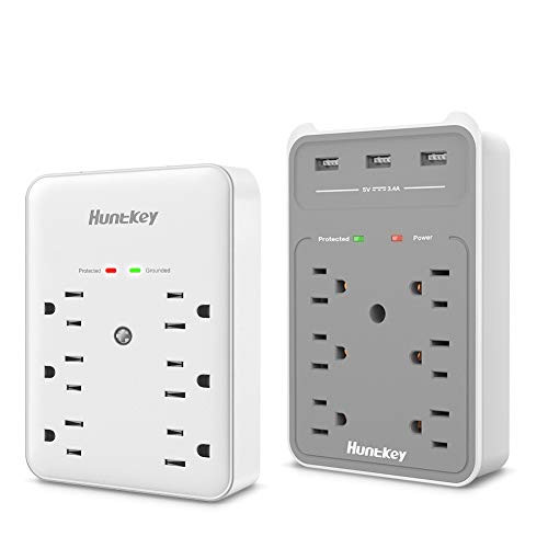 Huntkey 6 AC Outlets Surge Protector with 3 USB Charging Ports 3_4 Amp SMD607and SMD607A Huntkey 6 AC Outlets Surge Protector with 3 USB Charging Ports 3_4 Amp SMD607and SMD607A