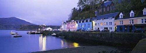 Posterazzi PPI91214L Buildings On The Waterfront Portree Isle Of Skye Scotland United Kingdom Poster Print 36 x 13