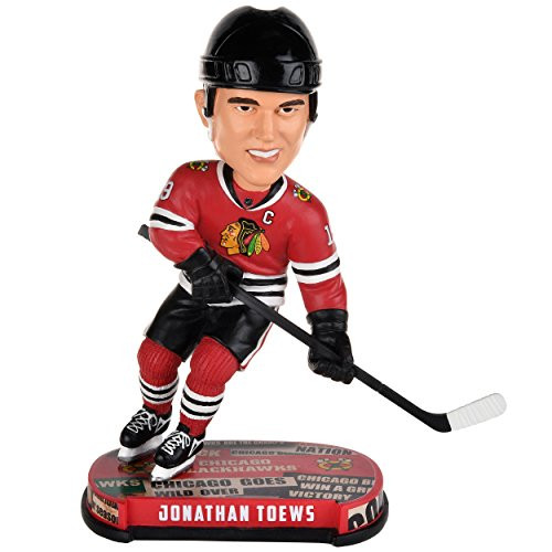 FOCO NHL Chicago Blackhawks Toews J_ 19 Headline Bobble