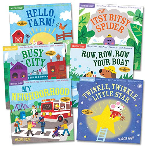 Workman Publishing Indestructibles Community   Nursery Rhyme Picture Books - Set of 6