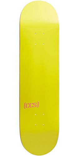 CCS Logo Blank Skateboard Deck Yellow 7_75