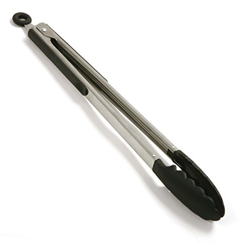 Norpro 1977 Grip EZ Tongs, 14", Gray