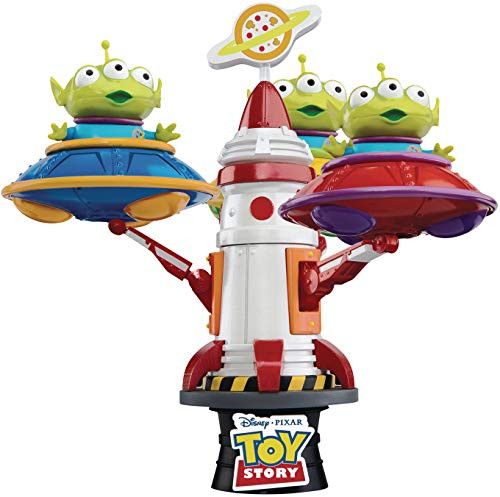 Beast Kingdom Toy Story Alien Spin UFO DS-052DX D-Stage Statue Multicolor