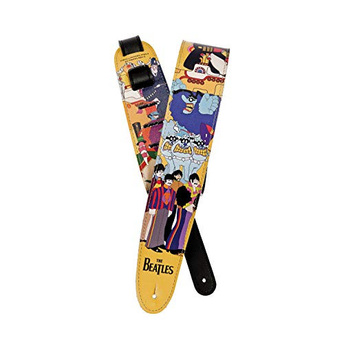 DAddario Beatles Guitar Strap Yellow Submarine