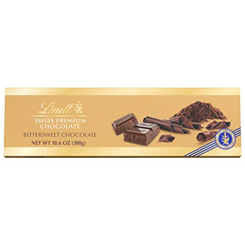Lindt Swiss Bittersweet Chocolate Bar 10_6-Ounces Packages Pack of 4 Lindt Swiss Bittersweet Chocolate Bar 10_6-Ounces Packages Pack of 4