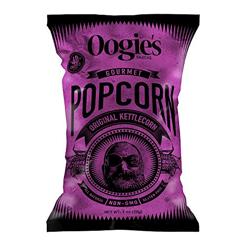 Oogies Gourmet Popcorn Original Kettlecorn 1 Oz bag Pack of 18