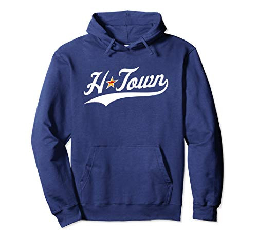 H-Town  Vintage Houston Baseball Crush City Texas Gift Pullover Hoodie
