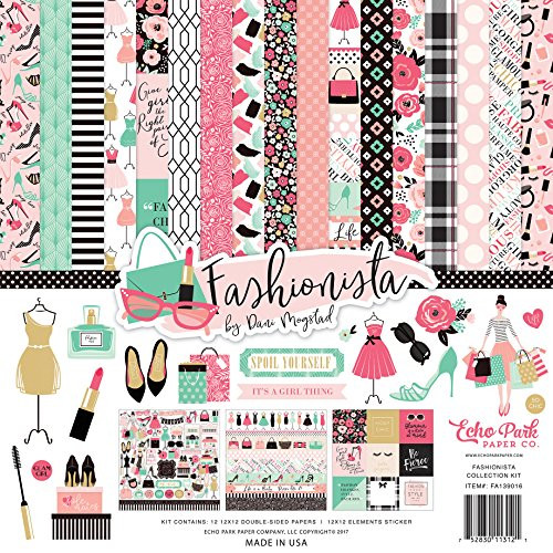 Echo Park Paper Company Fashionista Collection Kit