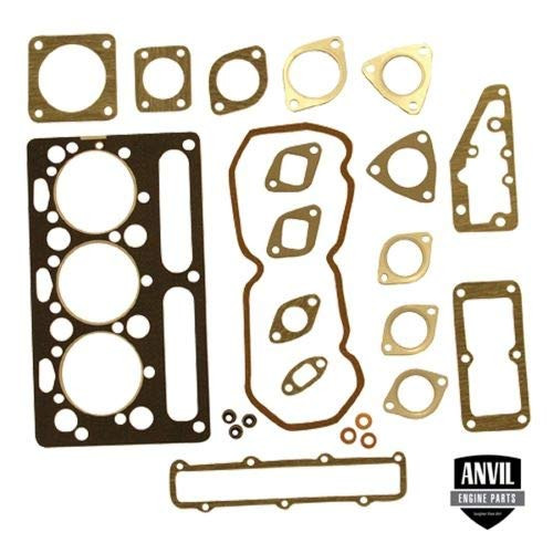 Complete Tractor New 1209-1302 Head Gasket Set Compatible withReplacement for Massey Ferguson - 3637599M91 3638545M91 3639449M1