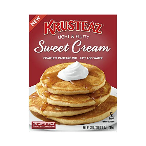 Krusteaz Sweet Cream Pancake Mix 26 Ounce Boxes Pack of 12 Krusteaz Sweet Cream Pancake Mix 26 Ounce Boxes Pack of 12