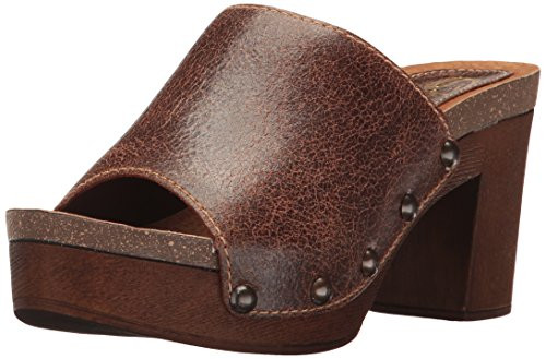 Sbicca Womens Zuri Heeled Sandal Brown 8 B US