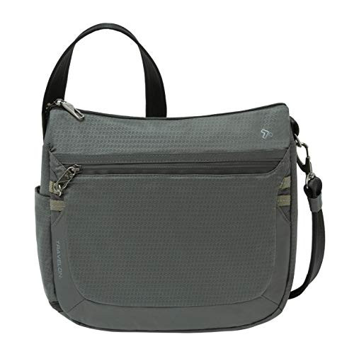 Travelon Anti-Theft Active Medium Crossbody Charcoal One Size