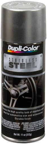Dupli-Color SS100-6 PK Stainless Steel Automotive Metallic Coating - 11 oz_ Aerosol Case of 6