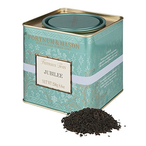 Fortnum and Mason British Tea_ Jubilee Blend 250g Loose English Tea in a Tin Caddy 1 Pack