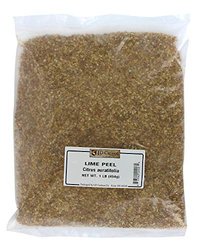 Bulk Dried Citrus Peel For Beer and Wine Making - 1 LB Lime
