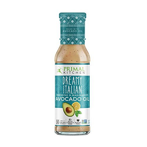 Primal Kitchen - Avocado Oil-Based Dressing and Marinade, Dreamy Italian, 8 oz, Whole30 and Paleo Approved