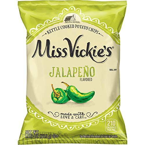Miss Vickies Jalapeño Flavored Kettle Cooked Chips 1_375 Ounce 64 Pack