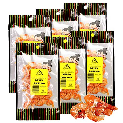 Dried Louisiana Shrimp - Made Fresh in the USA 6 Pack