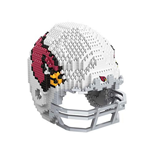 FOCO Arizona Cardinals NFL 3D BRXLZ Puzzle Replica Helmet Set one Size