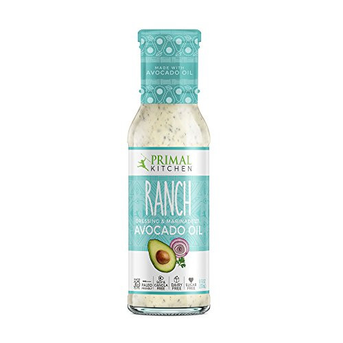 Primal Kitchen - Ranch, Avocado Oil-Based Dressing and Marinade, Whole30 and Paleo Approved (8 oz)