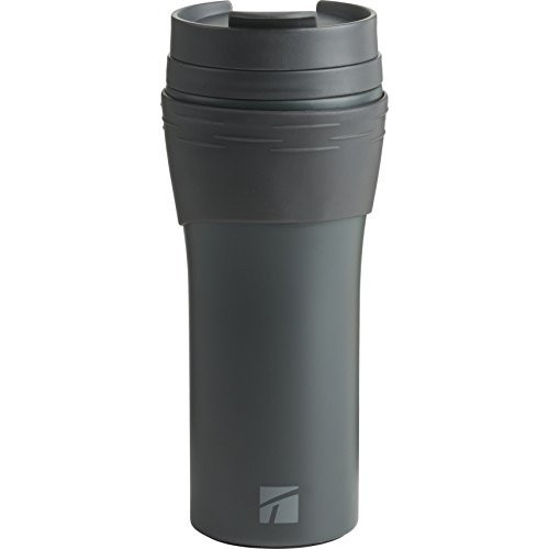 Trudeau Maison Erin Travel Tumbler, 16 oz, Dark Grey