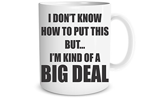 I Don't Know How To Put This But I'm Kind of A Big Deal - 11 OZ Coffee Mugs - Sarcastic Mug - Funny Office Mug - CrazWear Mugs