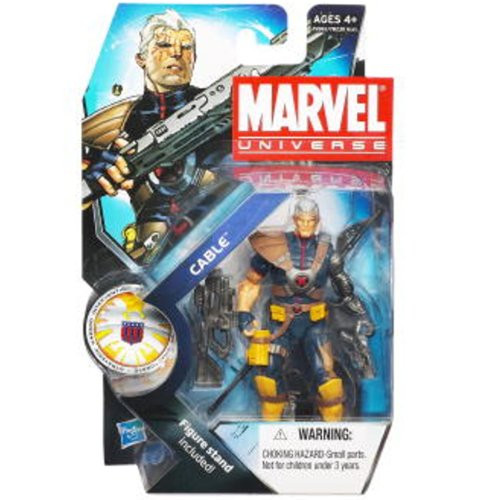Marvel Universe 3 34 Inch Series 13 Action Figure 7 Cable Without Baby Hope Variant