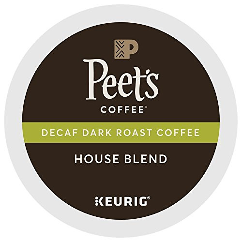 Peets Coffee House Blend Decaf Single Cup Coffee for Keurig K-Cup Brewers 10 count pack of 4 Peets Coffee House Blend Decaf Single Cup Coffee for Keurig K-Cup Brewers 10 count pack of 4