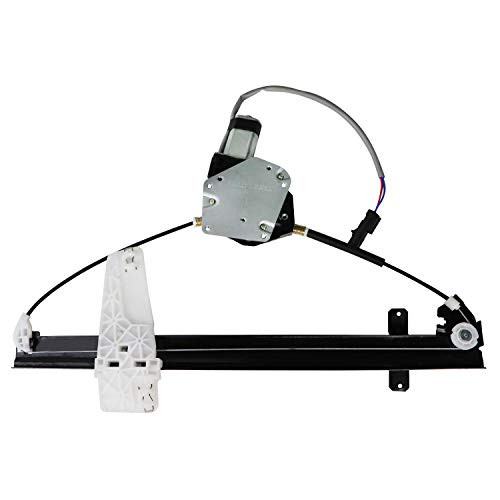 741-553 Front Driver Side Power Window Regulator Motor Fit For 1999-2000 Jeep Grand Cherokee Replaces 55076466AF 55076466AB
