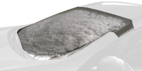 Intro-Tech FD-59-S Custom Fit Windshield Snow Shade for Select Ford Explorer Models wo Sensor Silver