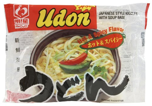 Myojo Udon Hot-Spicy with Soup 7_22-Ounce Pack of 30