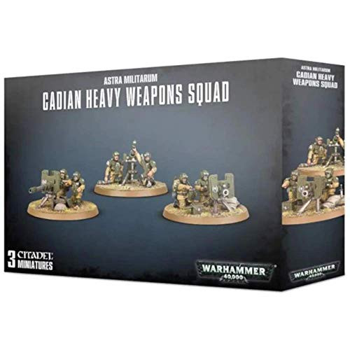 Citadel Astra Militarum Cadian Heavy Weapon Squad Warhammer 40000 Citadel Astra Militarum Cadian Heavy Weapon Squad Warhammer 40000