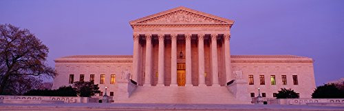 Posterazzi PPI159707L US Supreme Court Building Washington DC Poster Print 36 x 12 Varies