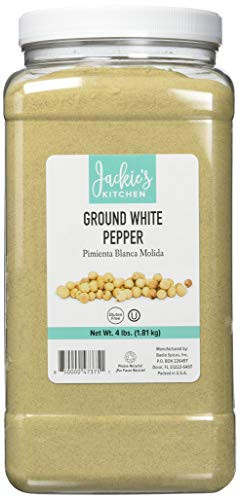 Jackies Kitchen 24 Lbs Jackies Kitchen-Ground White Pepper 4_00 Lb Pack Of 2