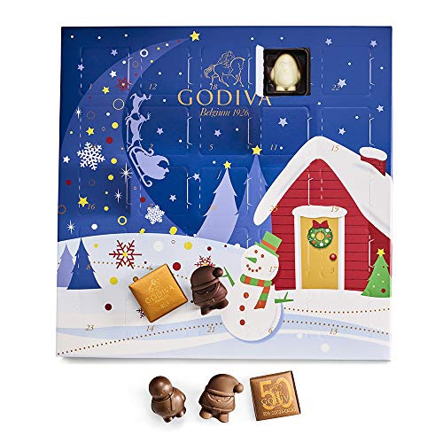 GODIVA Chocolatier Holiday Gourmet Chocolate Advent Calendar 2020