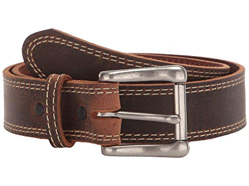 M F Western Nocona USA Austin Belt Medium Brown 34
