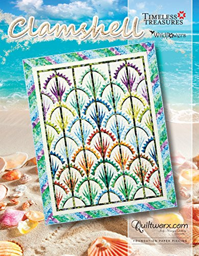 Clamshell Quilt Pattern by Judy Niemeyer and Quiltworx 62 by 78