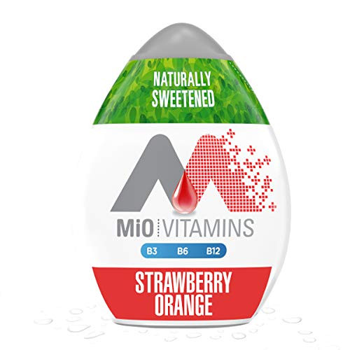 MiO Vitamins Strawberry Orange Liquid Water Enhancer Drink Mix 1_62 fl oz Bottles Pack of 12