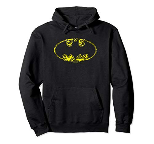 Batman Bats on Bats Pullover Hoodie