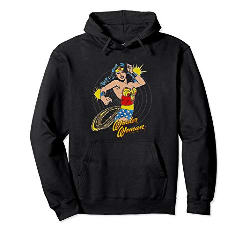 Wonder Woman Spinning Pullover Hoodie